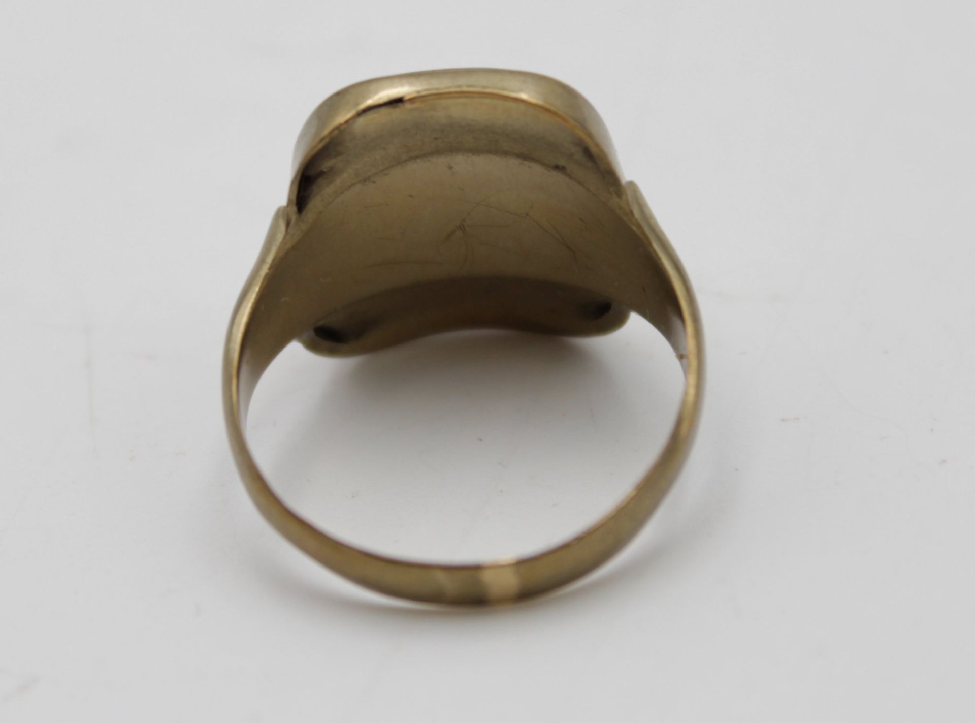 333er GG Herren-Ring mit Karneol, RG 61 - Bild 2 aus 3