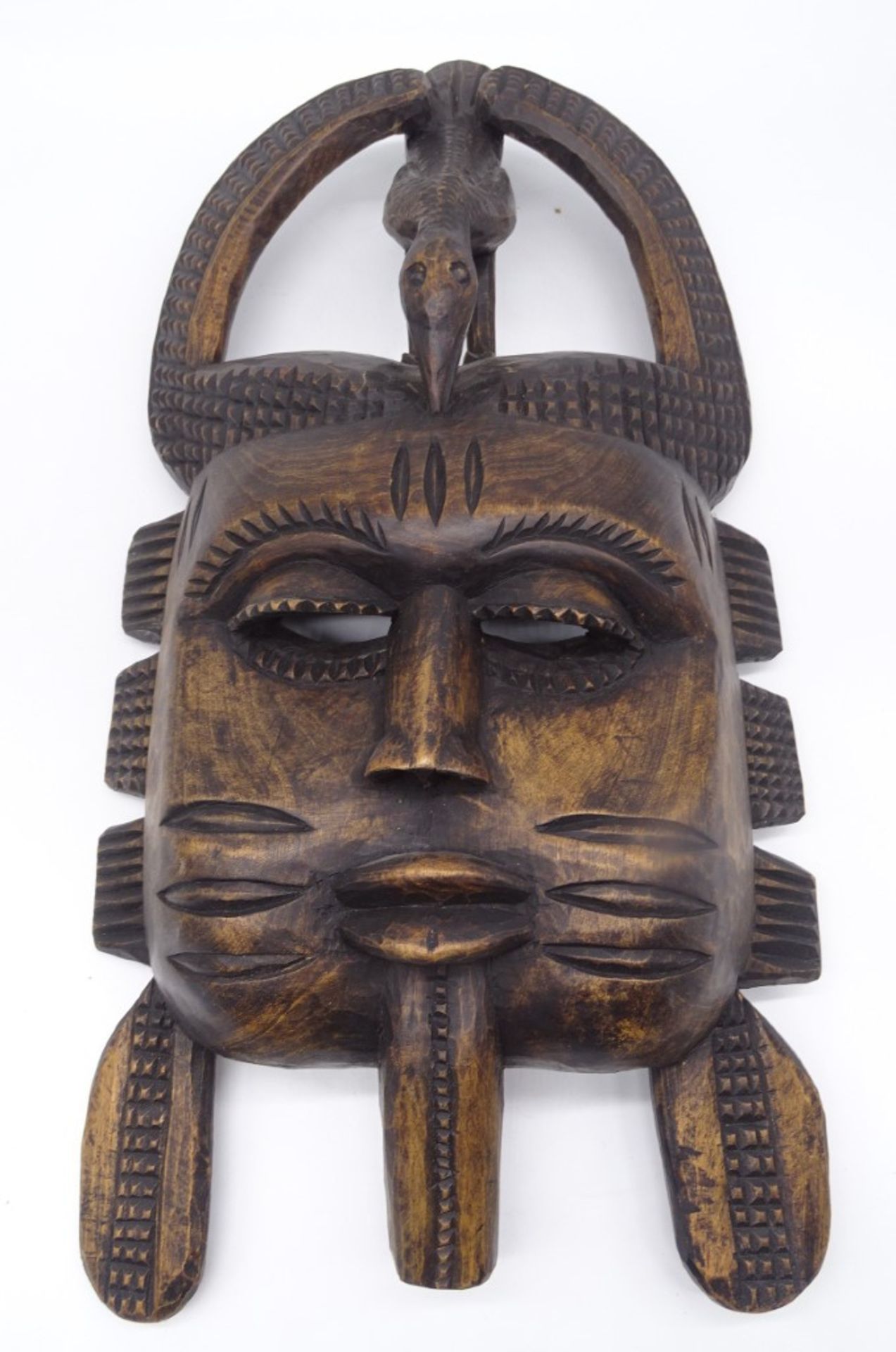Holzmaske, Afrika?, 56 x 28 cm