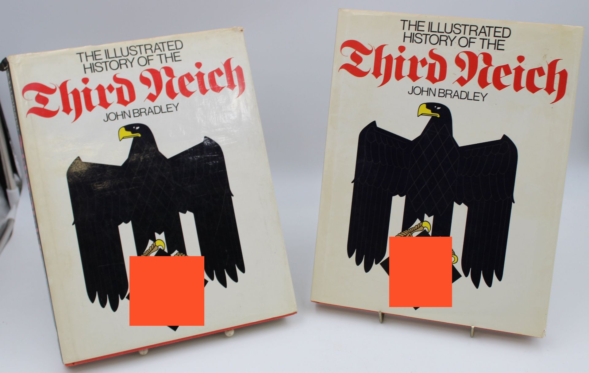 2x John Bradley, The illustrated History of the Third Reich, in englischer Sprache, 1979