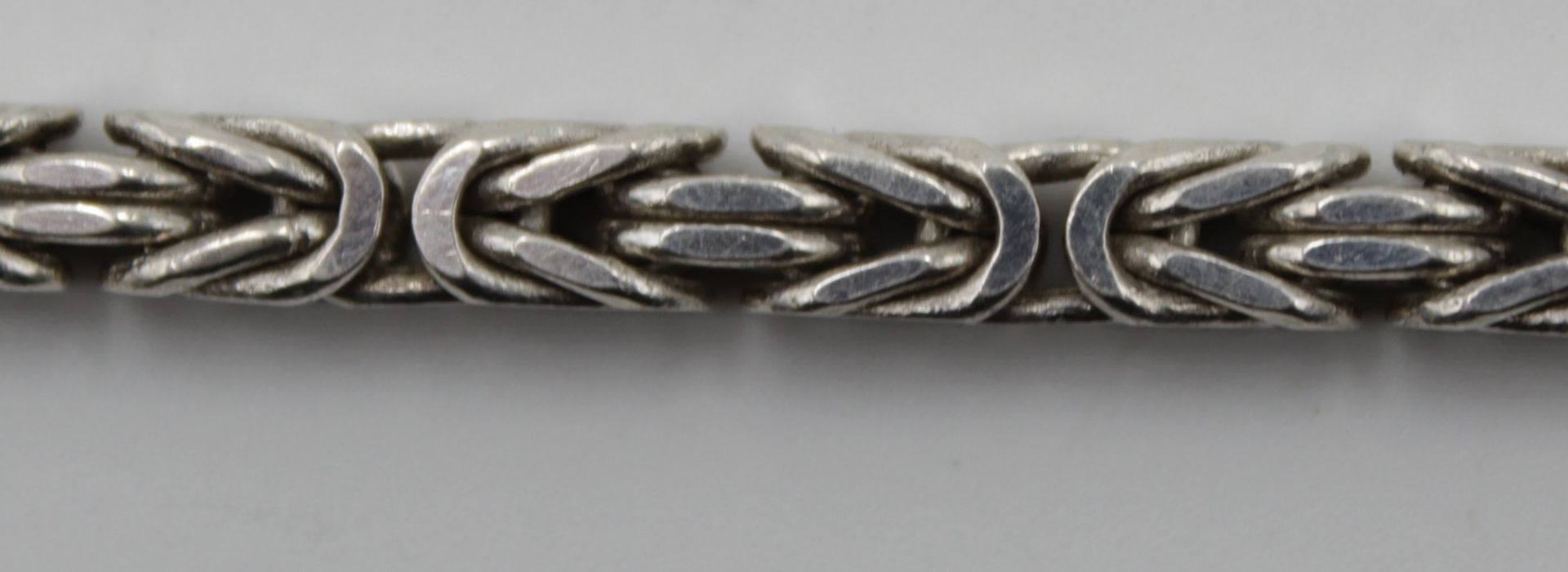925er Herren-Armband, Königsarmband, 36,2gr., L-19cm. - Bild 2 aus 4
