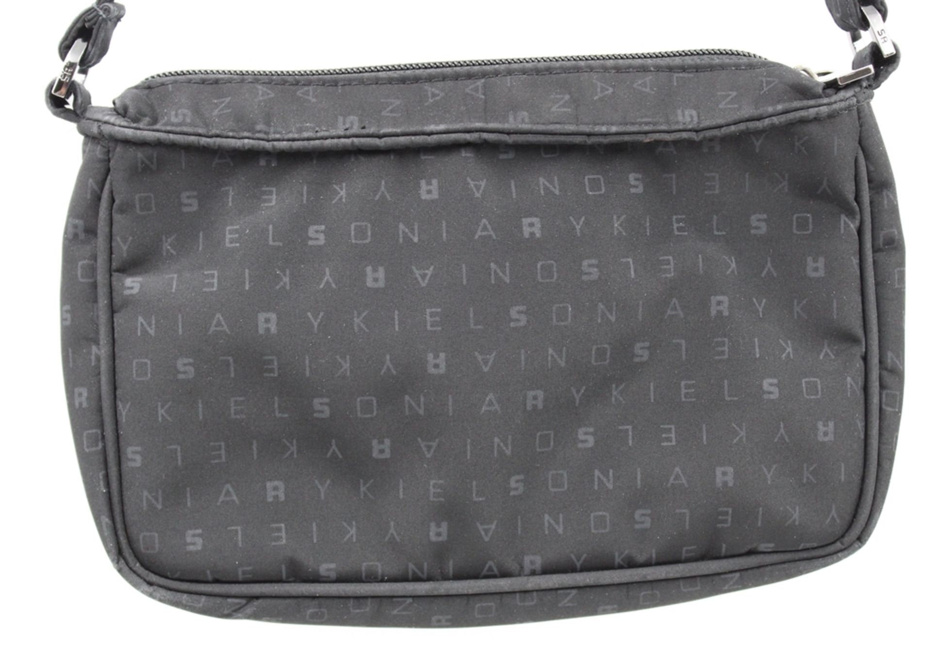 kl. Handtasche, Sonia Rykiel, schwarz, Tragespuren, ca. 14 x 22cm. - Bild 3 aus 6