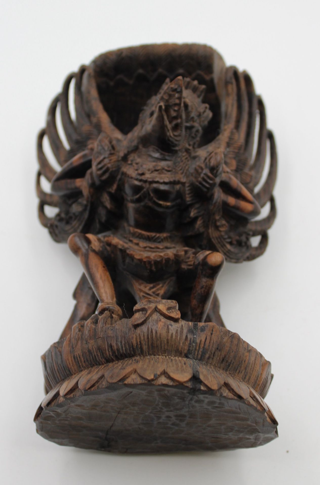 indonesische Holzschnitzerei, Garuda, H-21cm - Bild 5 aus 6