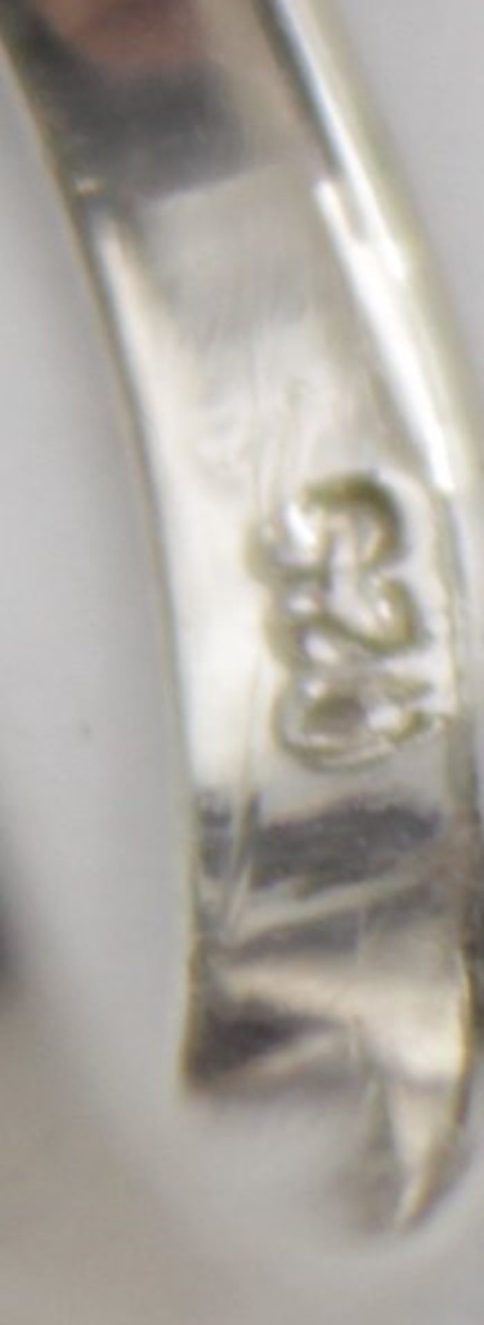 925er Silber-Ring mit Bernstein, 3,5gr., RG 58 - Bild 5 aus 5