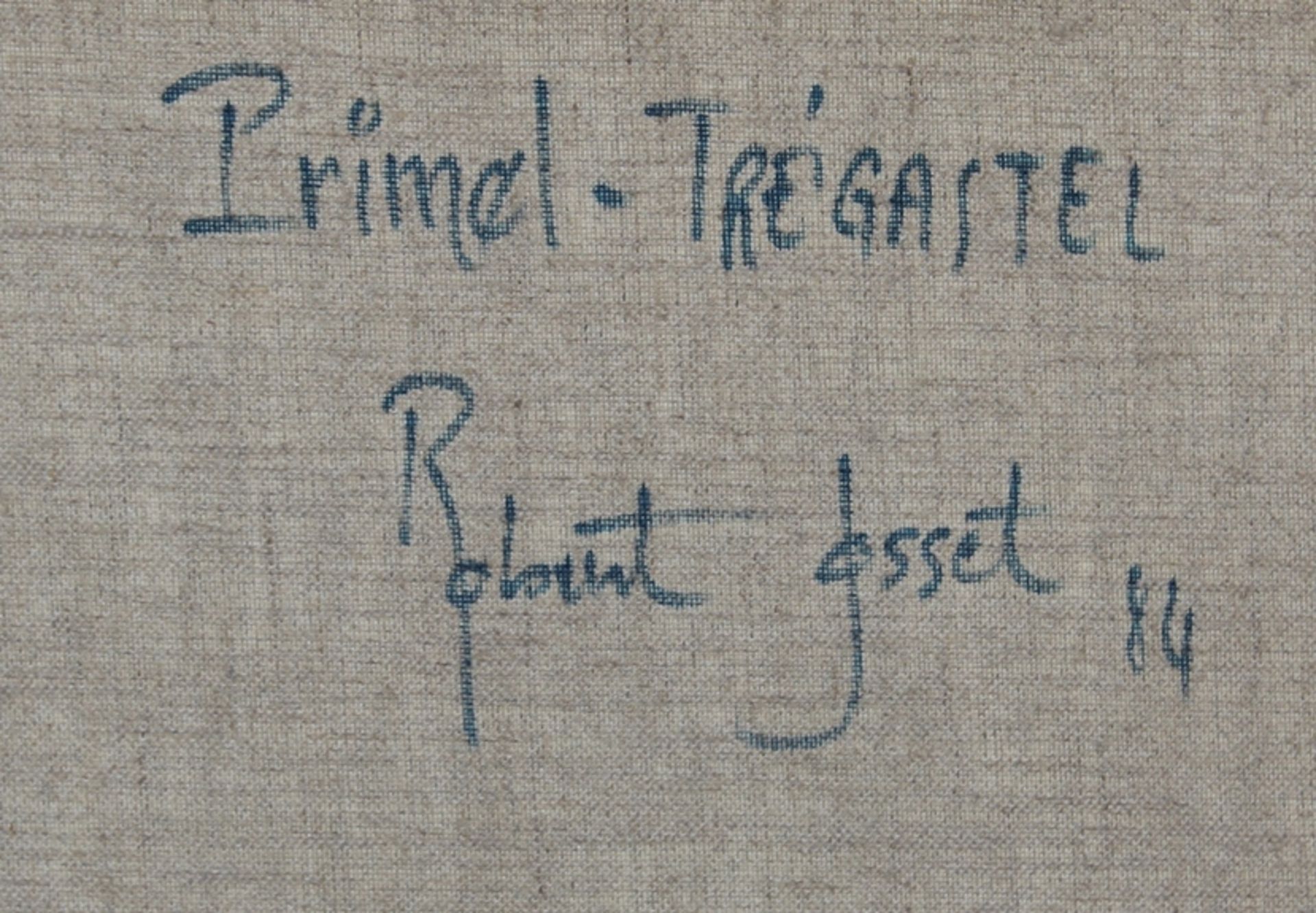Robert JOSSET (XX), Primel-Trégastel, Öl/Leinwand, gerahmt, RG 48 x 56cm - Image 5 of 5
