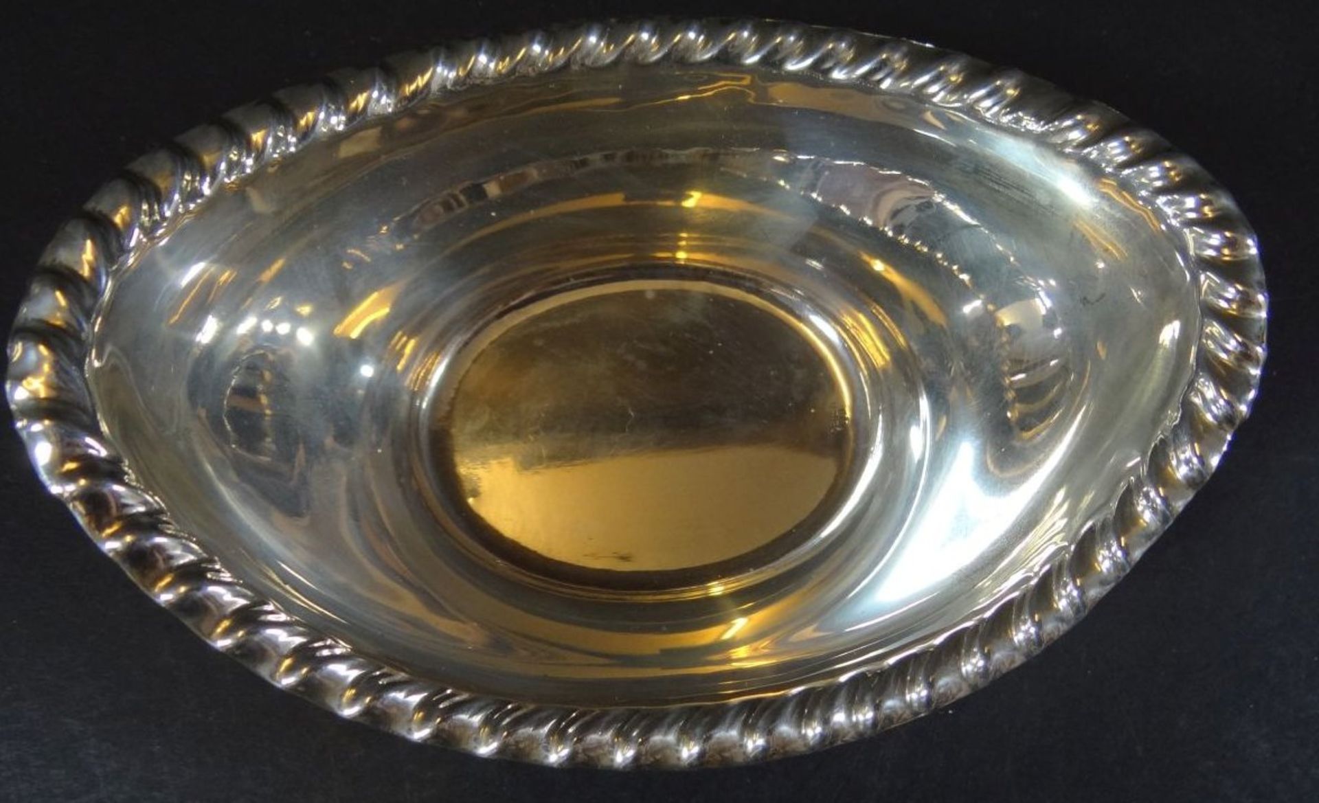 2x kl. ovales Schälchen, Silber-900-, H-5 cm, 13x10 cm, 135 gr. - Image 4 of 8