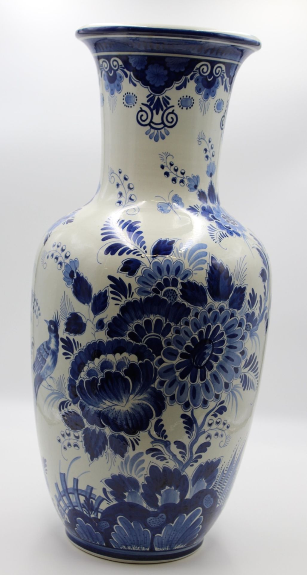 Bodenvase, RAAM Delfts blauw, H-59,5cm.