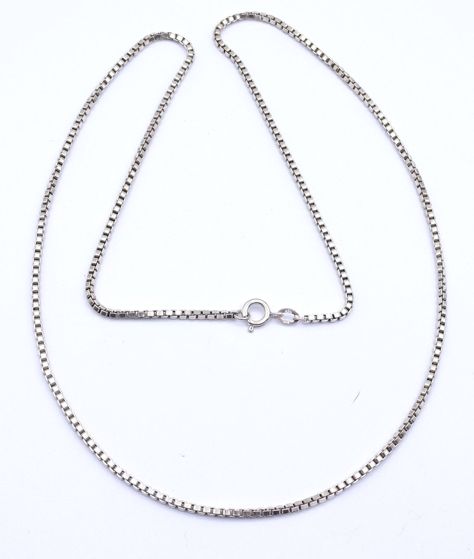 835er Silber Halskette , L. 60cm, 12,7g.