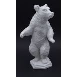 stehender Bär,"Rosenthal", Weißporzellan, F. Heidenreich, H. 17cm
