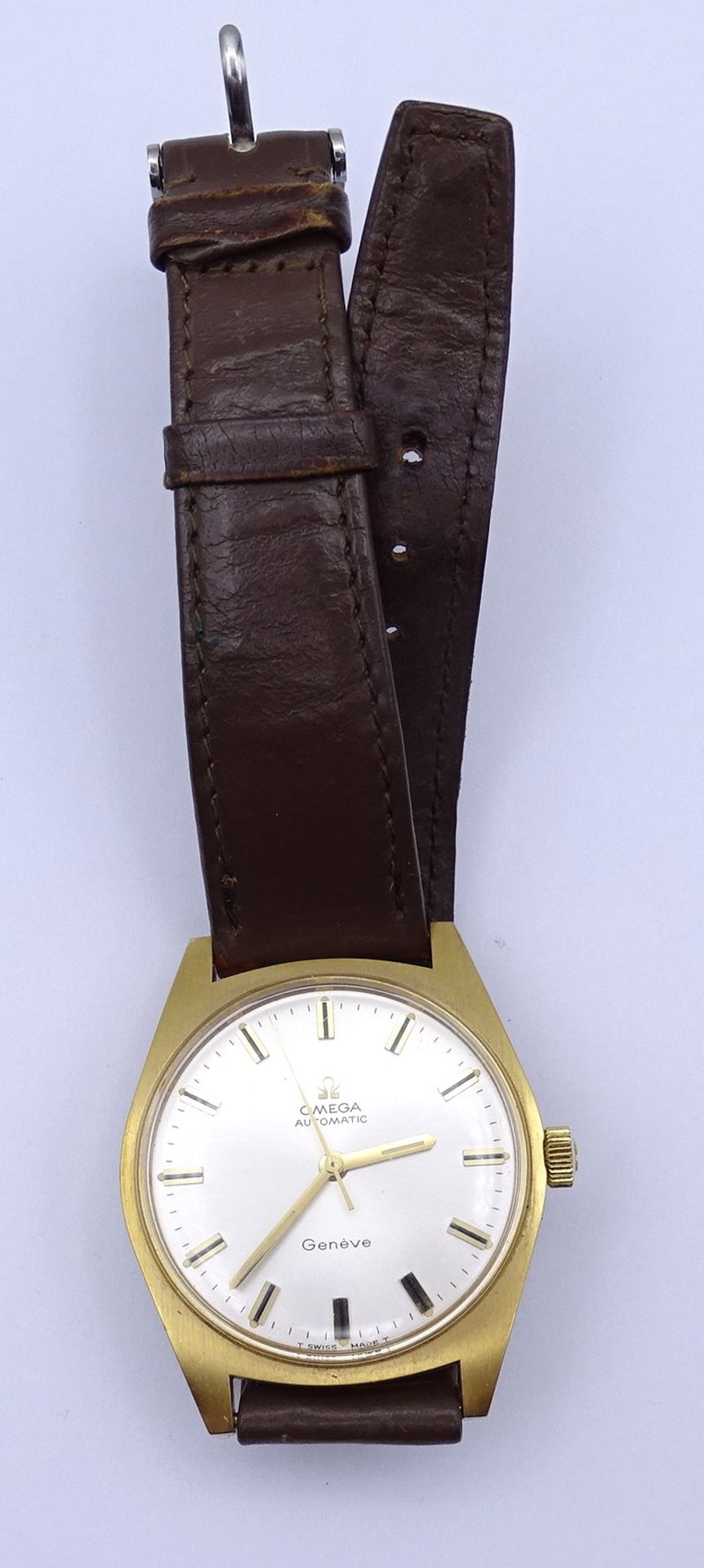 Herren Armbanduhr Omega Genevé, Automatic, D. 34,4mm, Werk läuft - Bild 6 aus 6