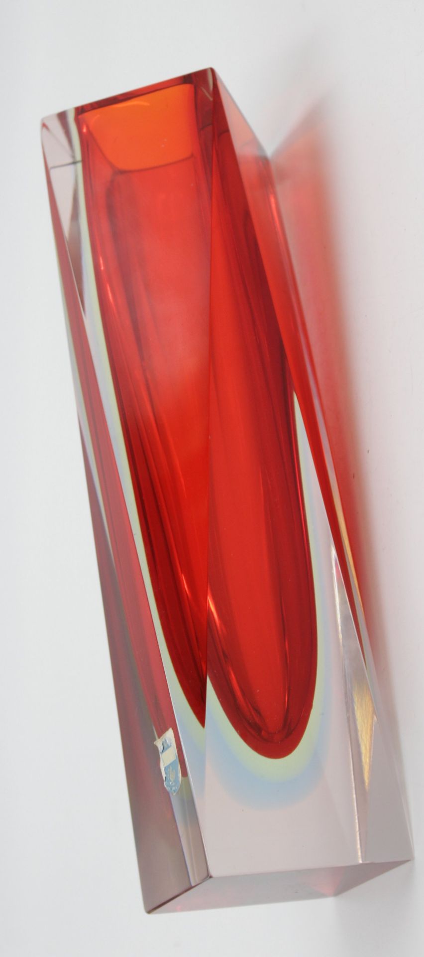Vase, Murano, 4farbig, H-25cm. - Image 3 of 4