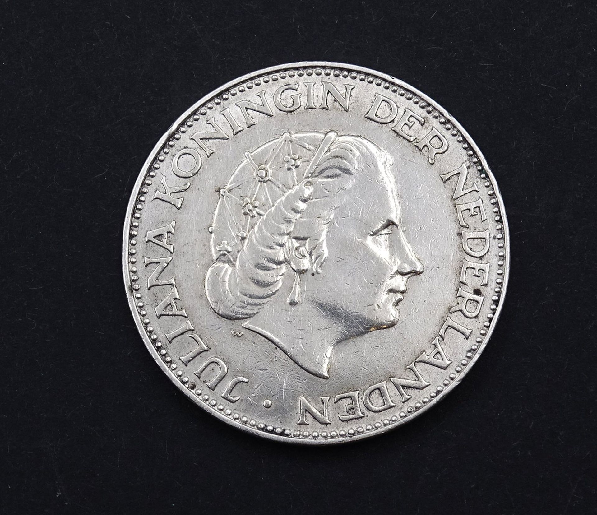 2 1/2 Gulden 1961 Niederlande - Image 2 of 2