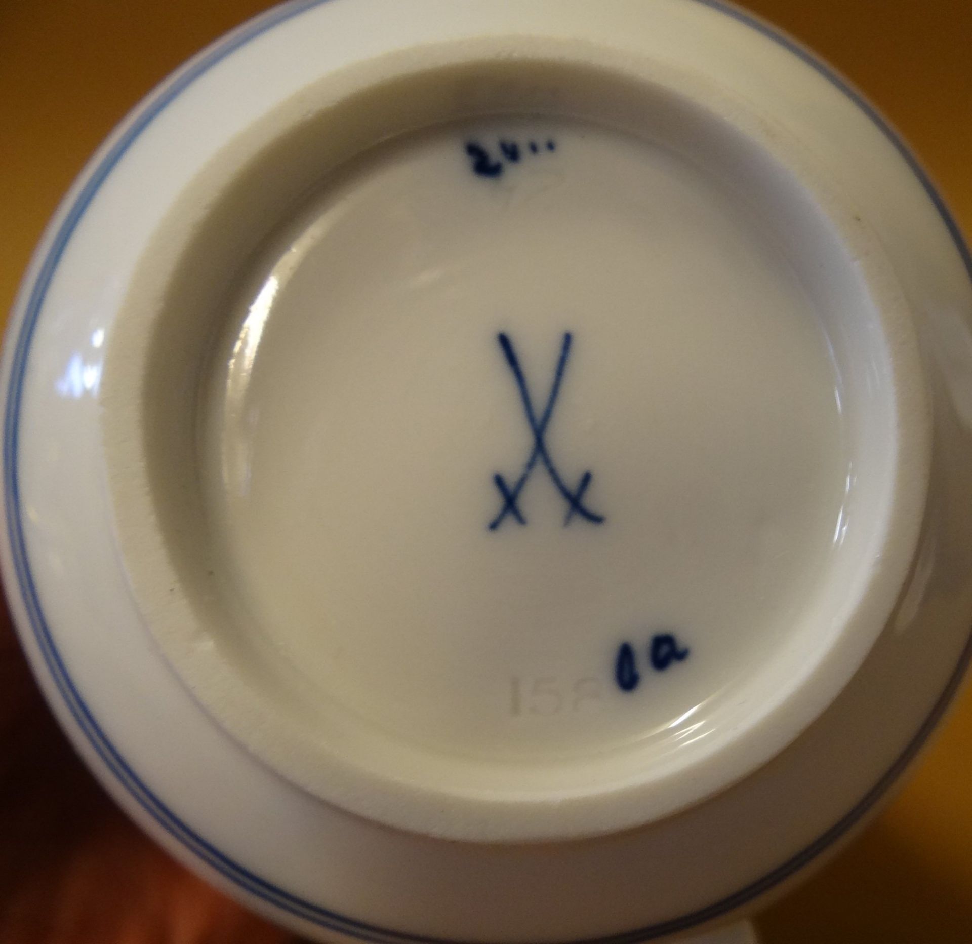 Milchkännchen  "Meissen" Zwiebelmuster, 1.Wahl, H-11 cm - Bild 4 aus 4