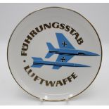 Wandteller, Führungsstab Luftwaffe, D-24,8cm.