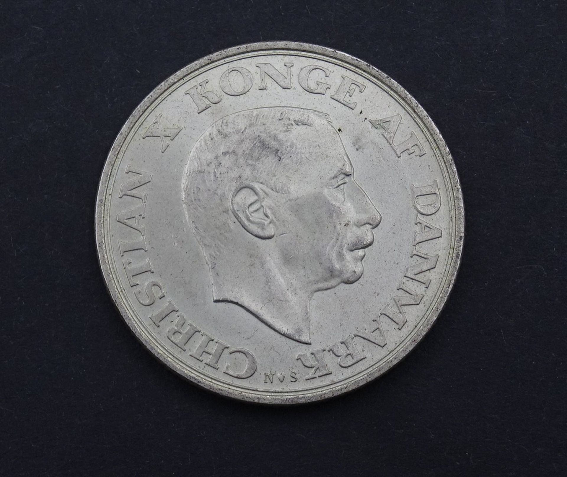 2 Kroner Dänemark 1945 D.31,0mm, 14,98g.