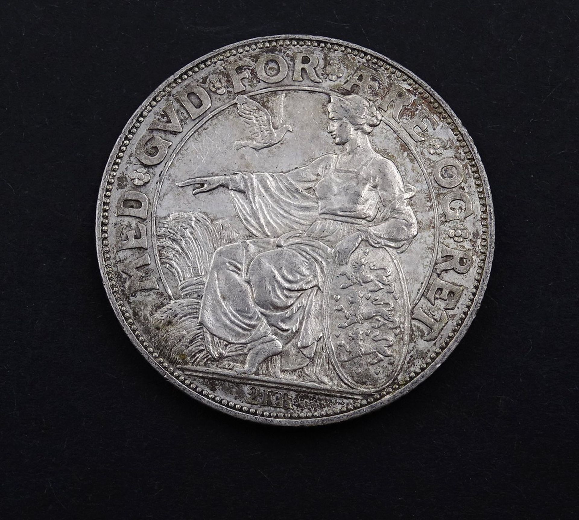 2 Kroner Dänemark 1903, 31,0mm, 14,97g. - Bild 2 aus 2