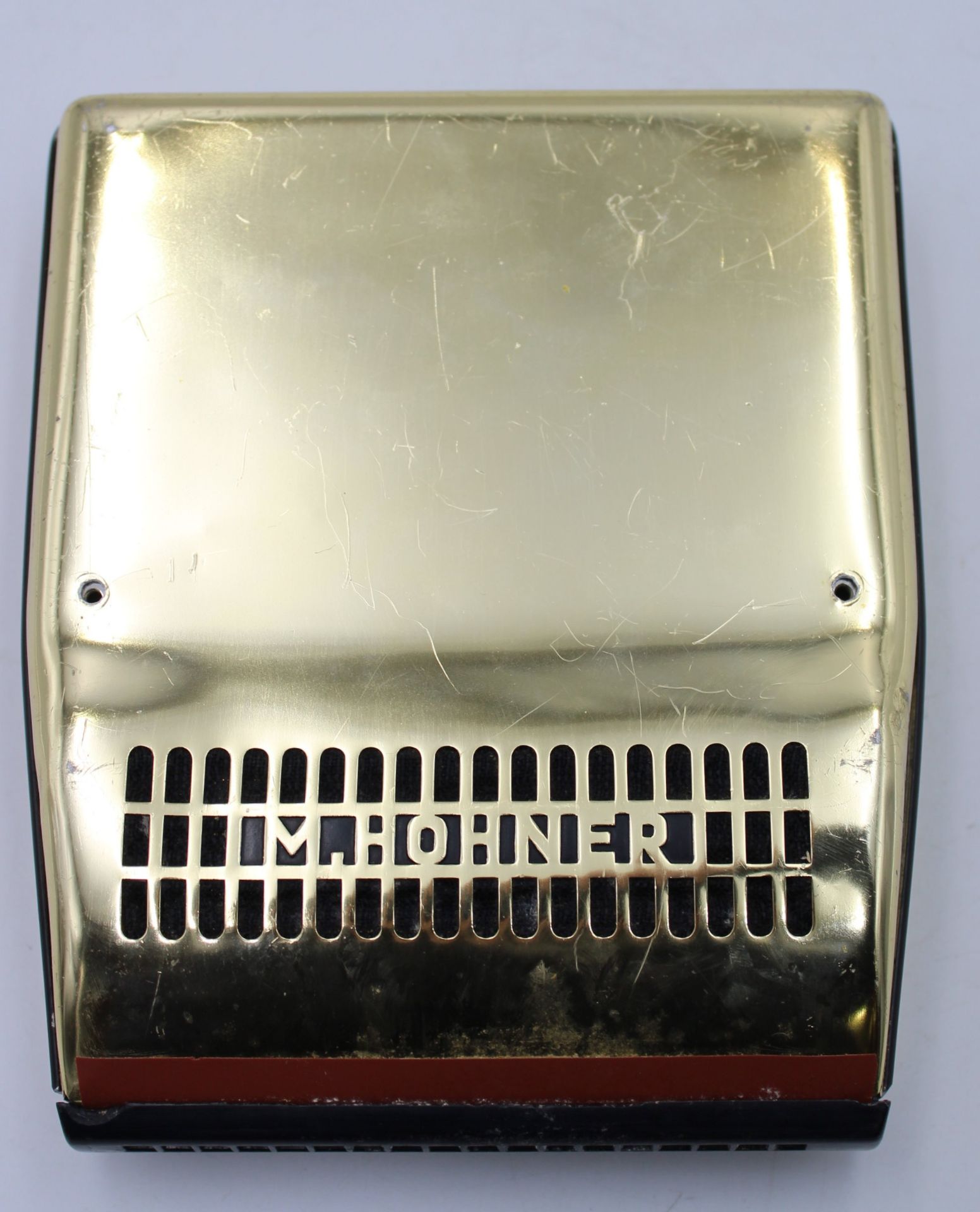 Seltenes altes Musikinstrument, 1950er Jahre, Hohner -Harmonetta, funktionstüchtig, Gebrauchsspuren - Bild 7 aus 7