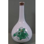 kl. Vase "Herend" Apponyi grün, H- 13 cm