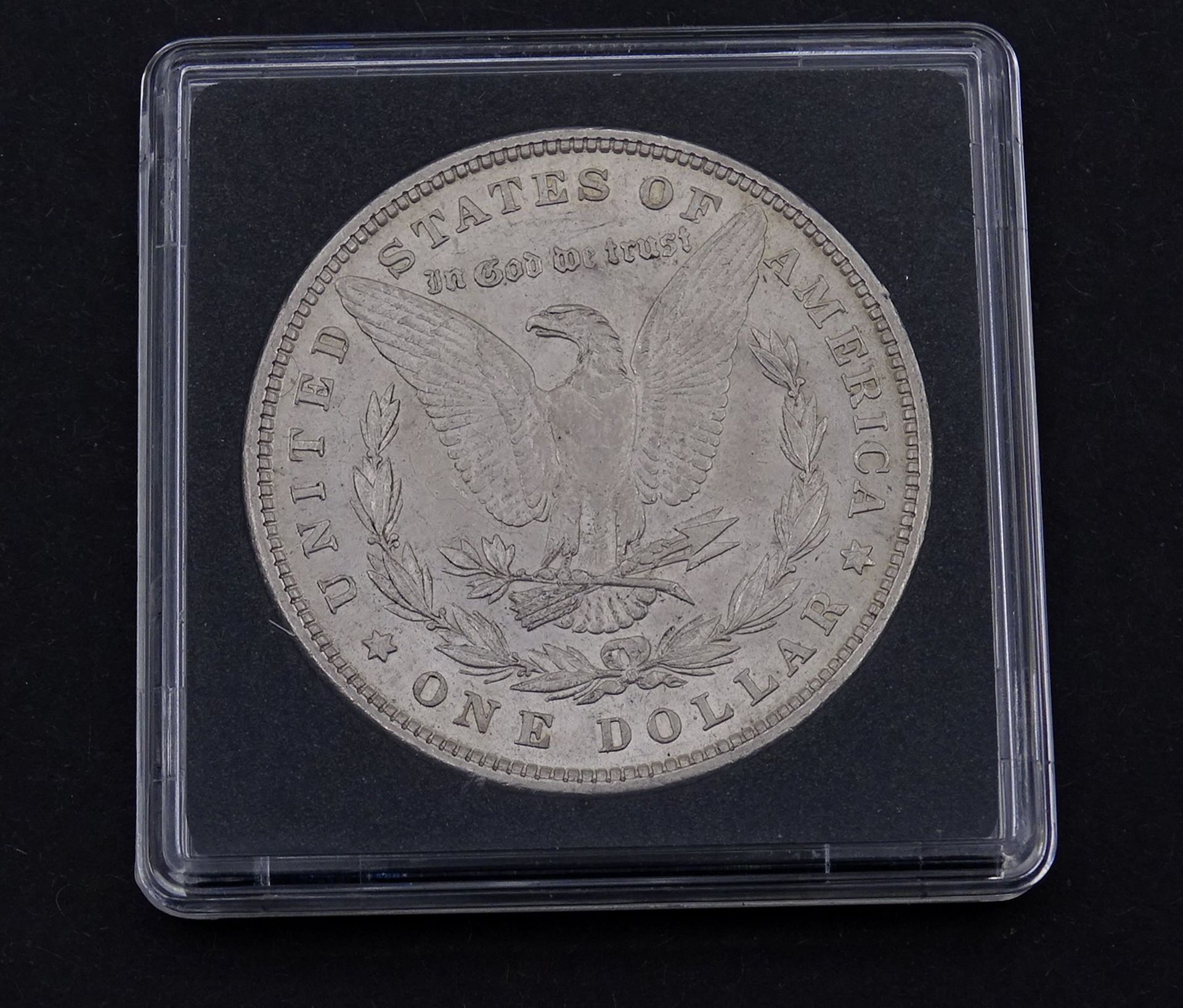 Morgan Dollar 1880 USA, gekapselt - Bild 2 aus 2