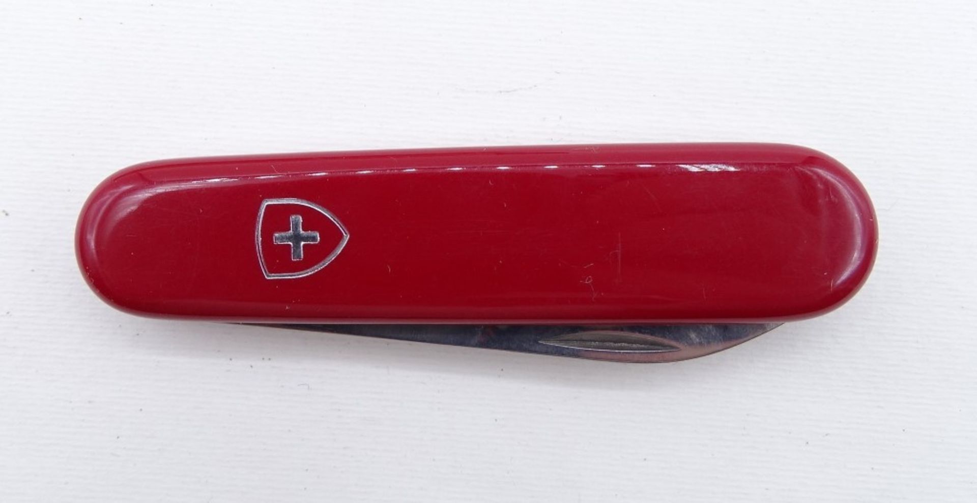 Victorinox Schweizer Offiziersmesser in OVP, L. 8 cm, Schachtel leicht beschädigt - Image 2 of 5