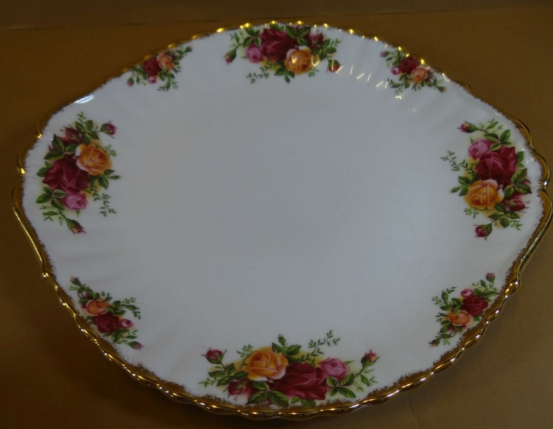 21 Serviceteile "Royal Albert" Old Country Roses, 1x Chip - Image 2 of 17