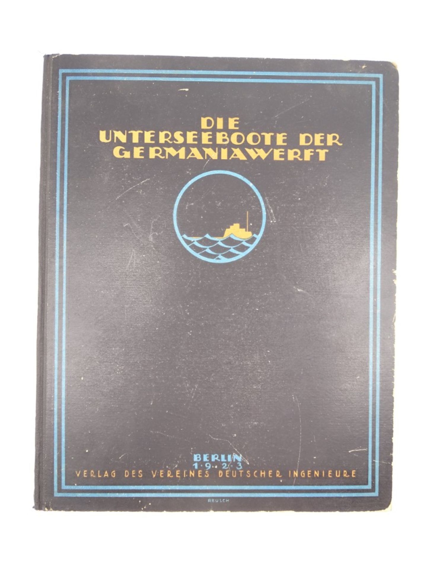 2 Bücher: "Die Amerika-Fahrt des Z.R.III", Amsel-Verlag, Wiesbaden 1925 und "Die Unterseeboote der  - Bild 8 aus 16