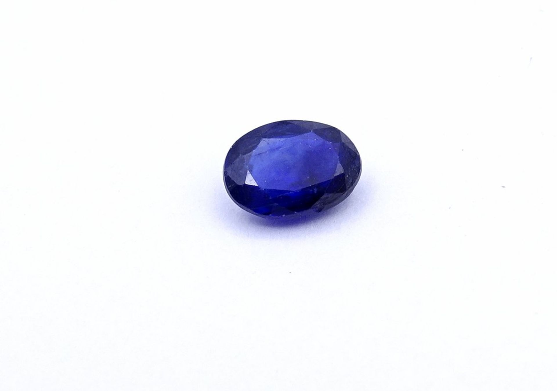 Loser Saphir, 1,93ct., oval, 8x6x3mm - Image 4 of 7