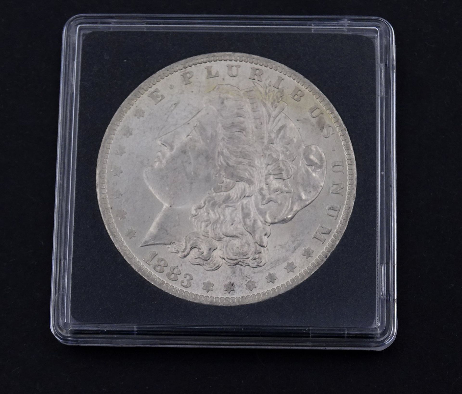 Morgan Dollar 1883 O, USA, gekapselt
