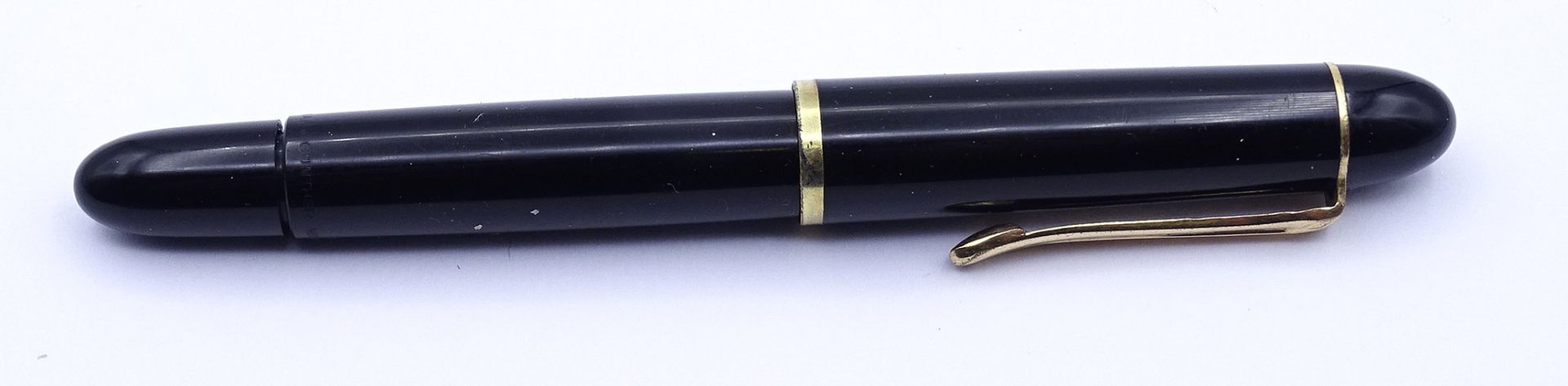 Pelikan Füller, GG Feder 0.585, F, L. 12,5cm, Alters- und Gebrauchsspuren - Bild 5 aus 6