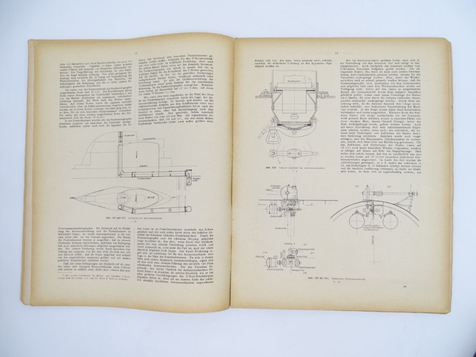 2 Bücher: "Die Amerika-Fahrt des Z.R.III", Amsel-Verlag, Wiesbaden 1925 und "Die Unterseeboote der  - Bild 12 aus 16