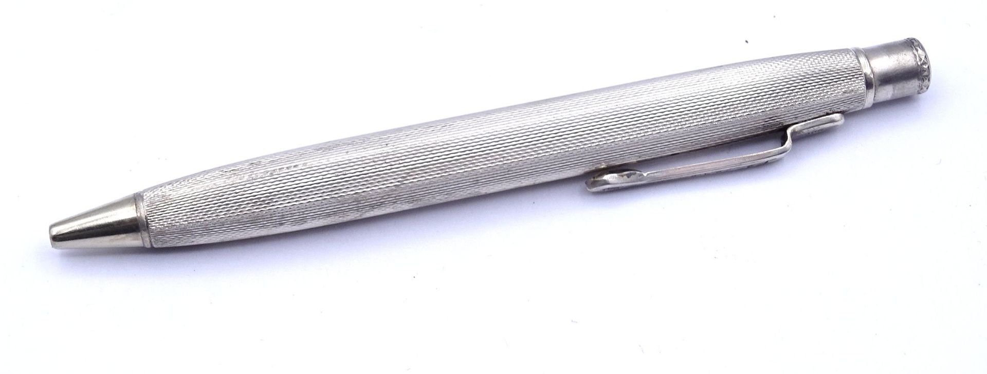 Bleistifthalter aus 900er Silber, L. 11,5cm, 20,5g.