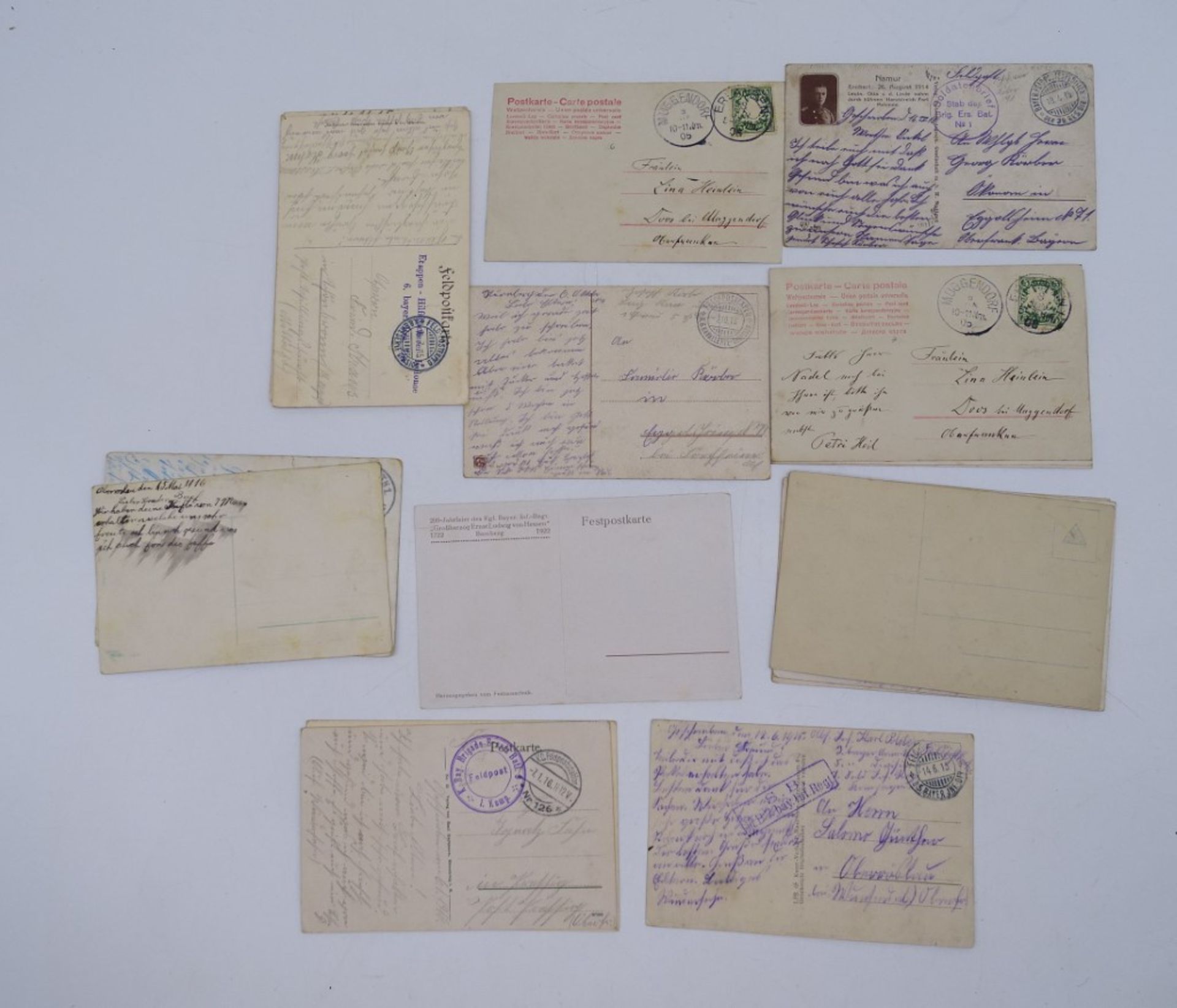 Konvolut alter Feldpostkarten, Kaiserreich, 1. WK, überwiegend gelaufen, ca. 130 St. - Bild 5 aus 5