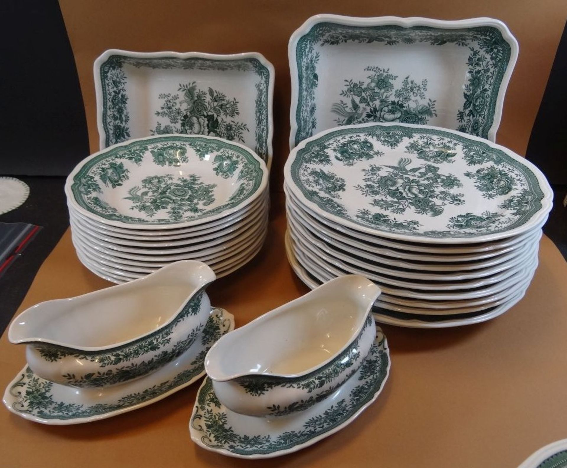 27x Speiseservice Teile "Villeroy&Boch" Dekor Fasan