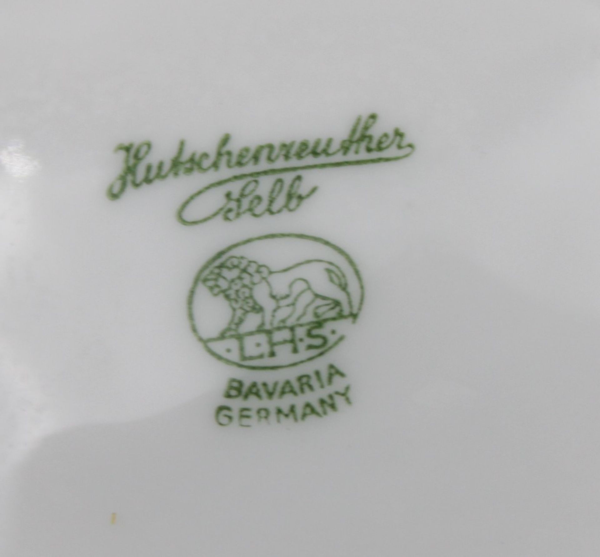 Anbietschale, Hutschenreuther, Weißporzellan, H-ca. 4cm B-30,5cm. - Image 4 of 4