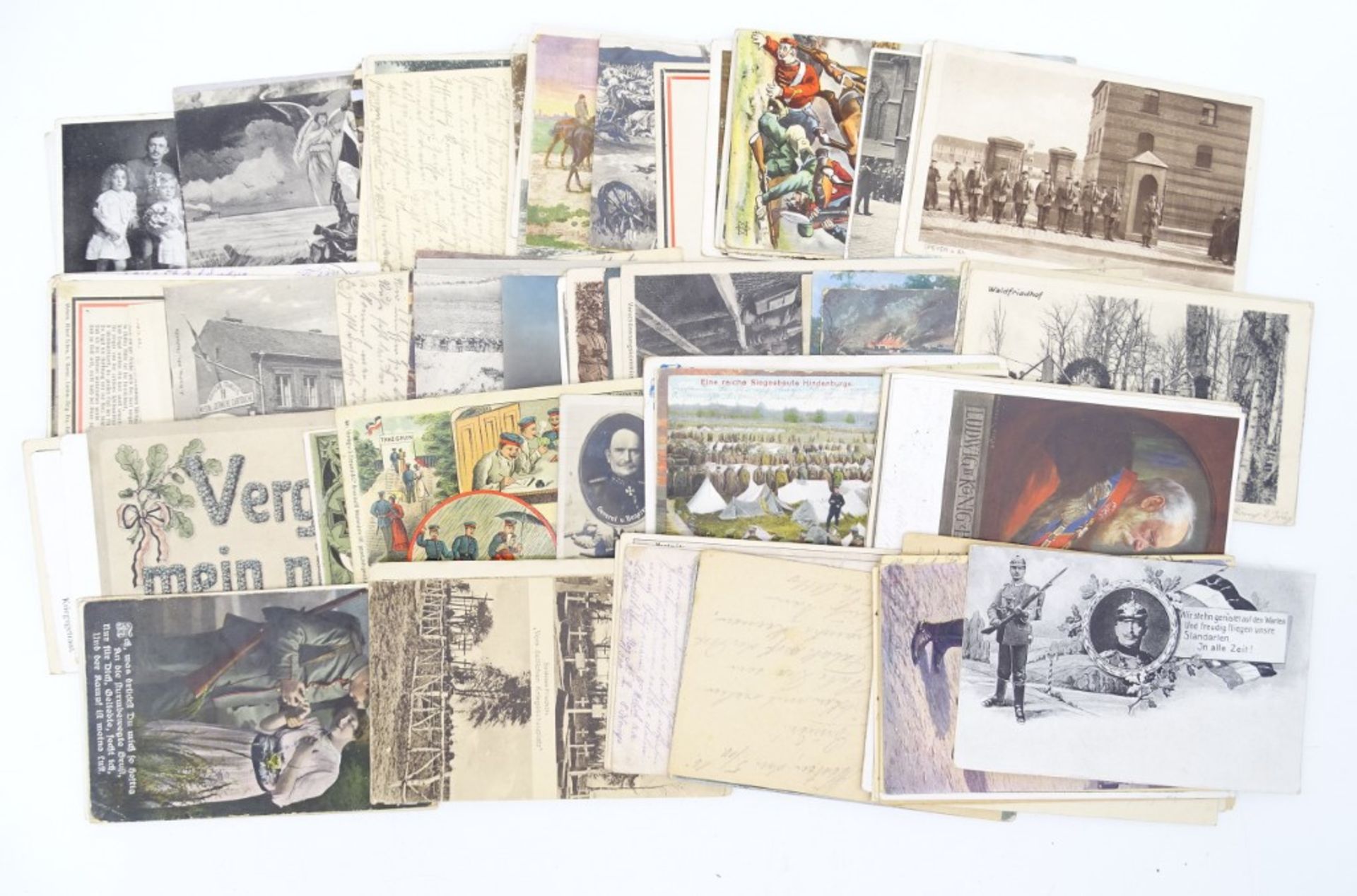Konvolut Feldpostkarten, überwiegend gelaufen, Kaiserreich, 1. WK, ca. 150 St.