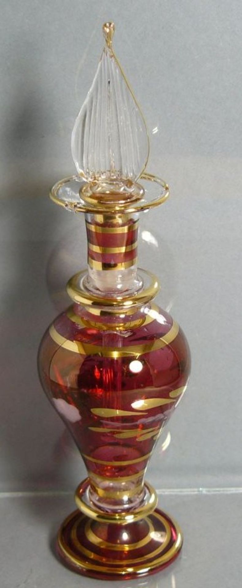 Parfum-Flacon, H-14 cm, wohl Italien
