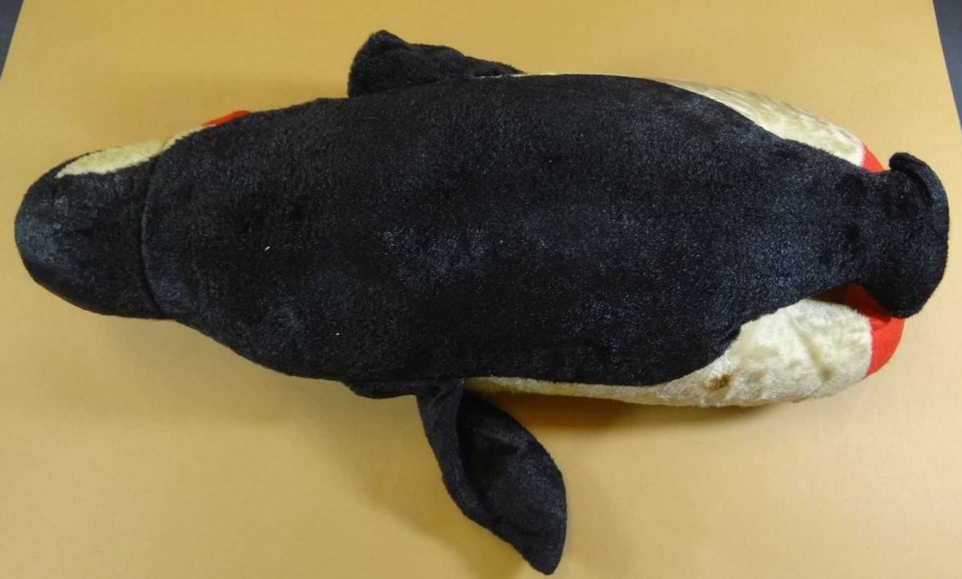 grosser Steiff Pinguin, H-46 cm, bespielt - Bild 3 aus 3