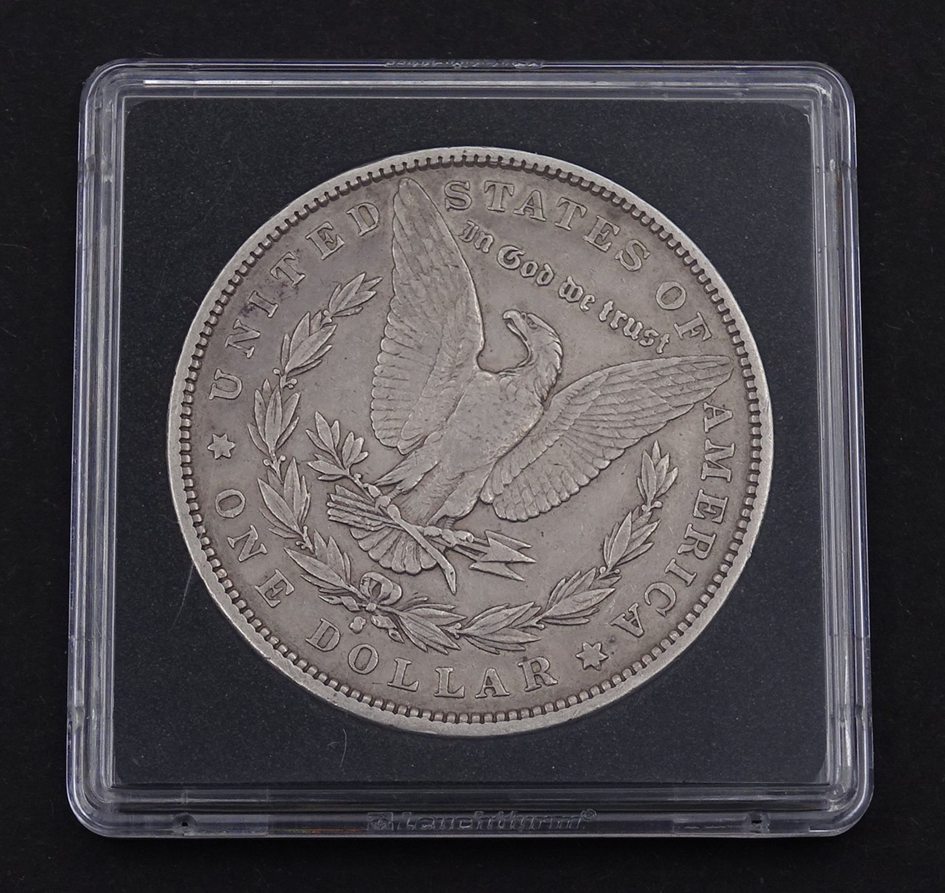 Morgan Dollar 1891 S, USA, gekapselt - Bild 2 aus 2