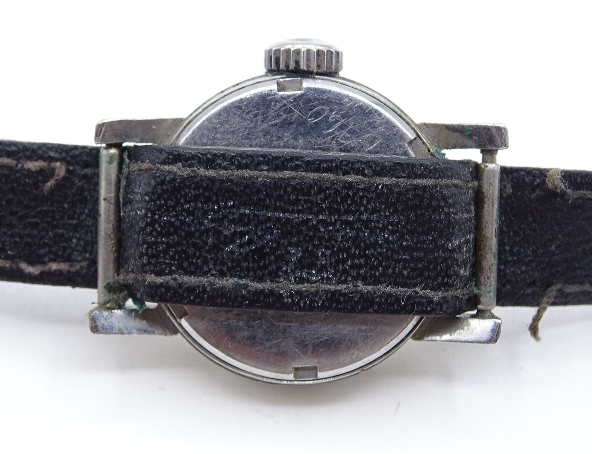 DAU Omega Seamaster, Handaufzug, Ø Gehäuse: 1,9 cm, Werk läuft, Alters- und Tragespuren vorhanden - Image 5 of 5