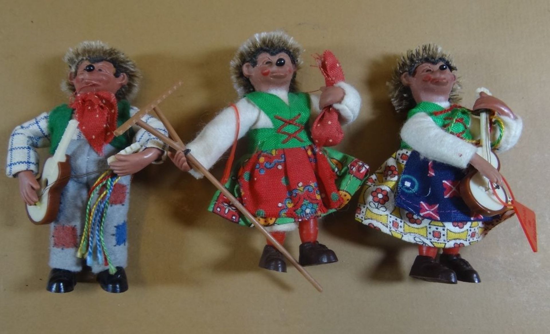 10x Mecki Figuren von Fa. Gustav Peter, Tirol, zwischen 1950-1970 - Bild 6 aus 9