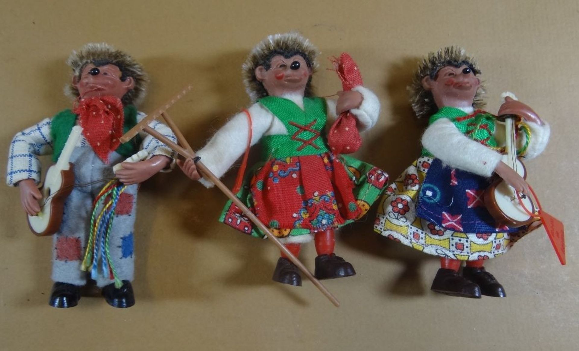 10x Mecki Figuren von Fa. Gustav Peter, Tirol, zwischen 1950-1970 - Image 6 of 9