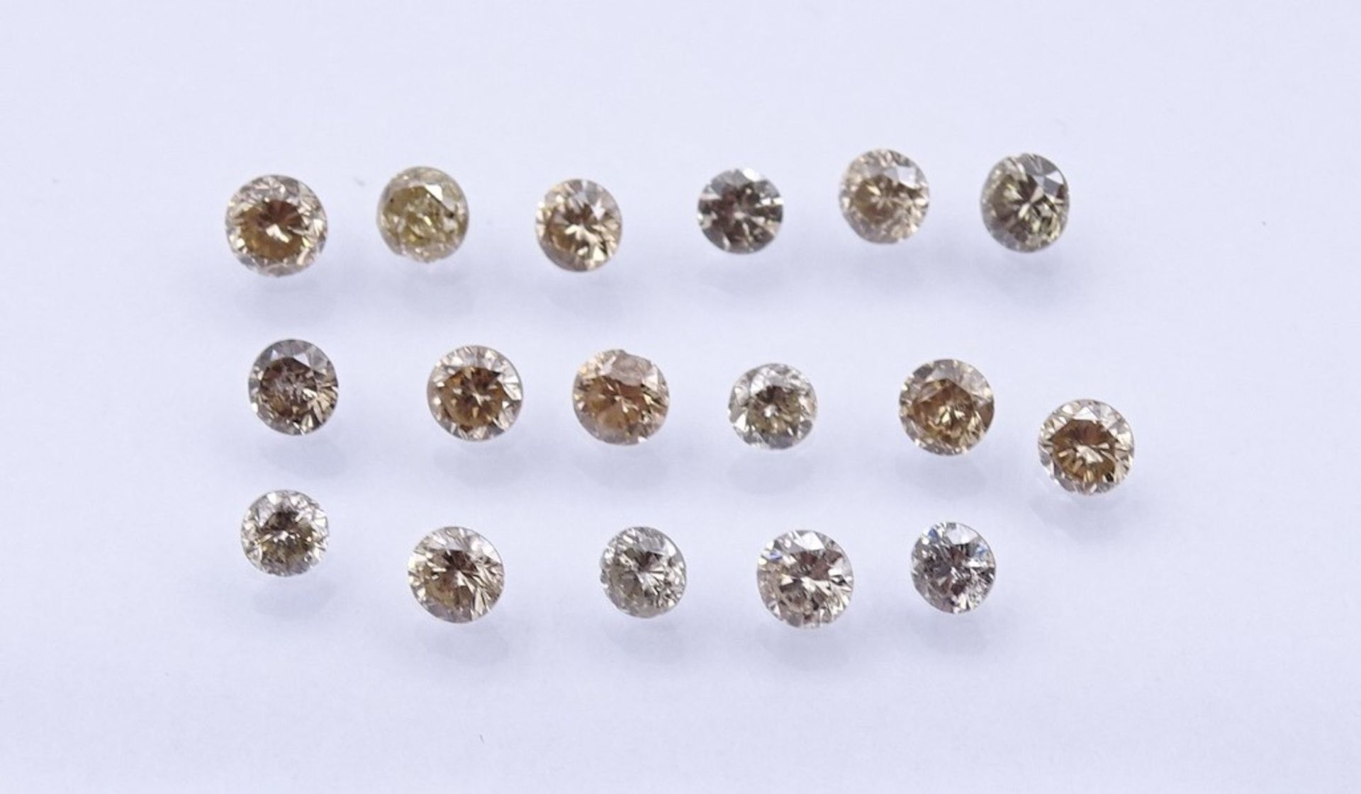 Konvolut Diamanten zus. 1,60ct.,