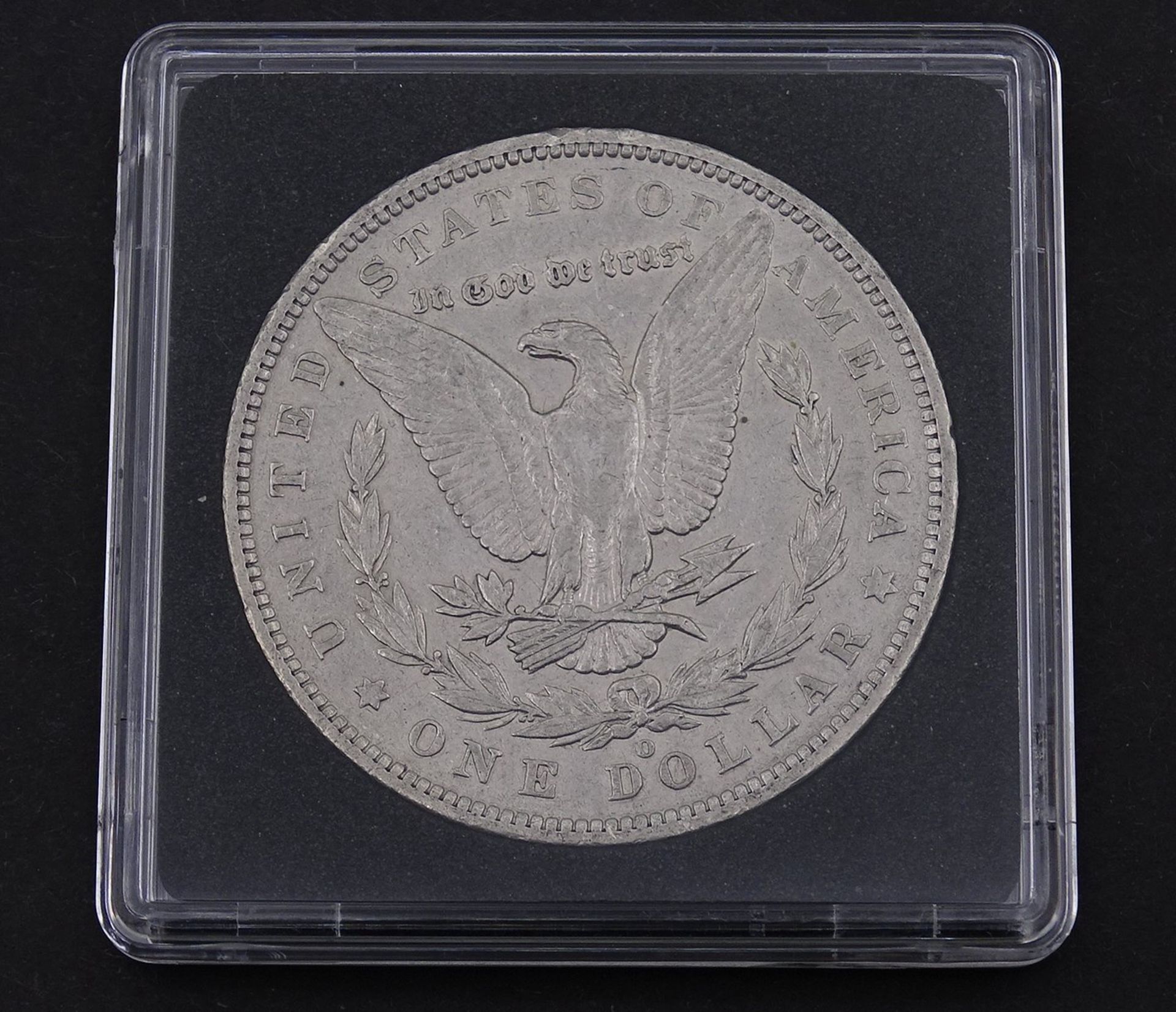 Morgan Dollar 1884 O, USA, gekapselt - Bild 2 aus 2