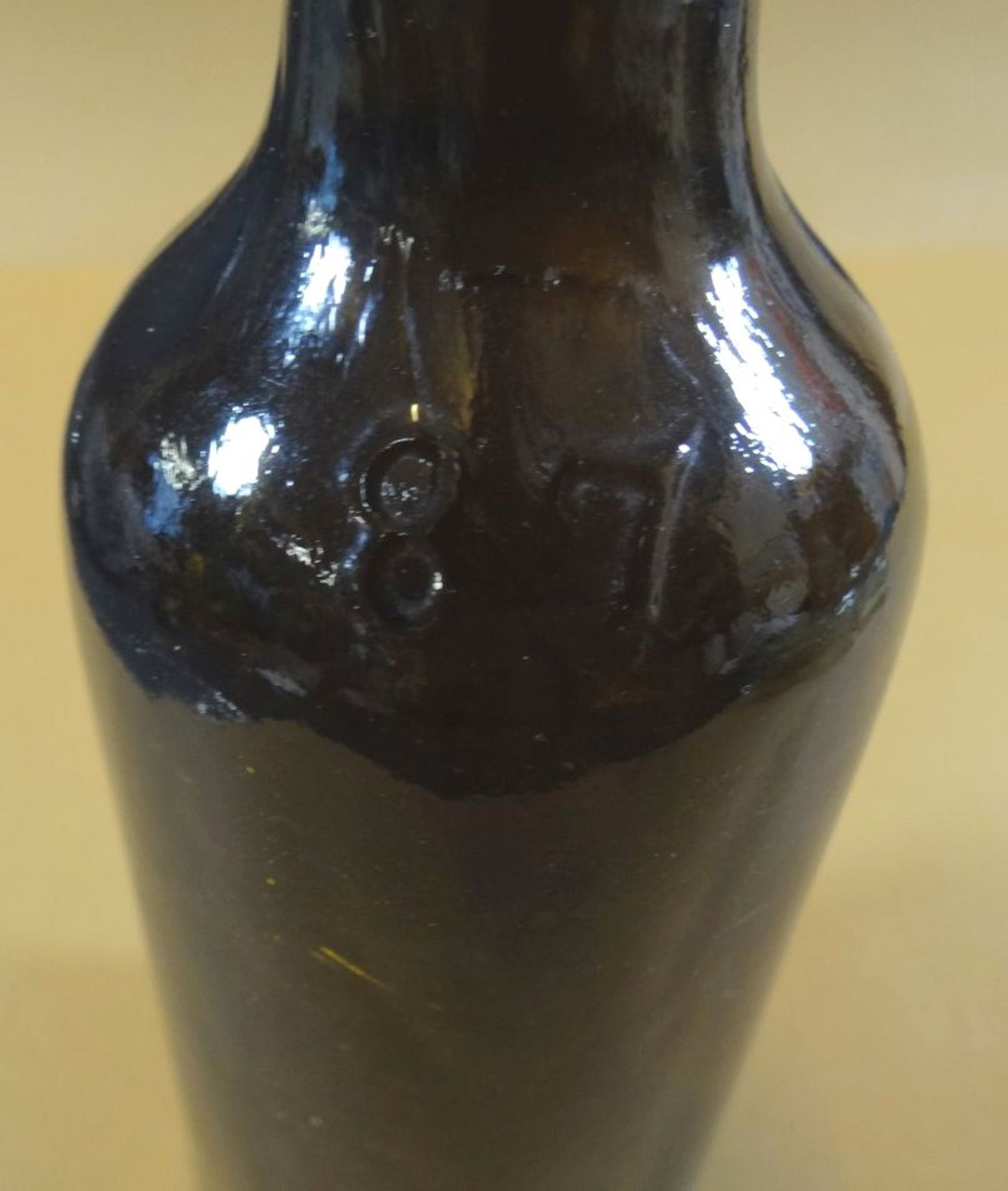 Flasche um 1900 mit Verschluss "Barret&Co" Limo, London, H-20 cm - Bild 6 aus 7