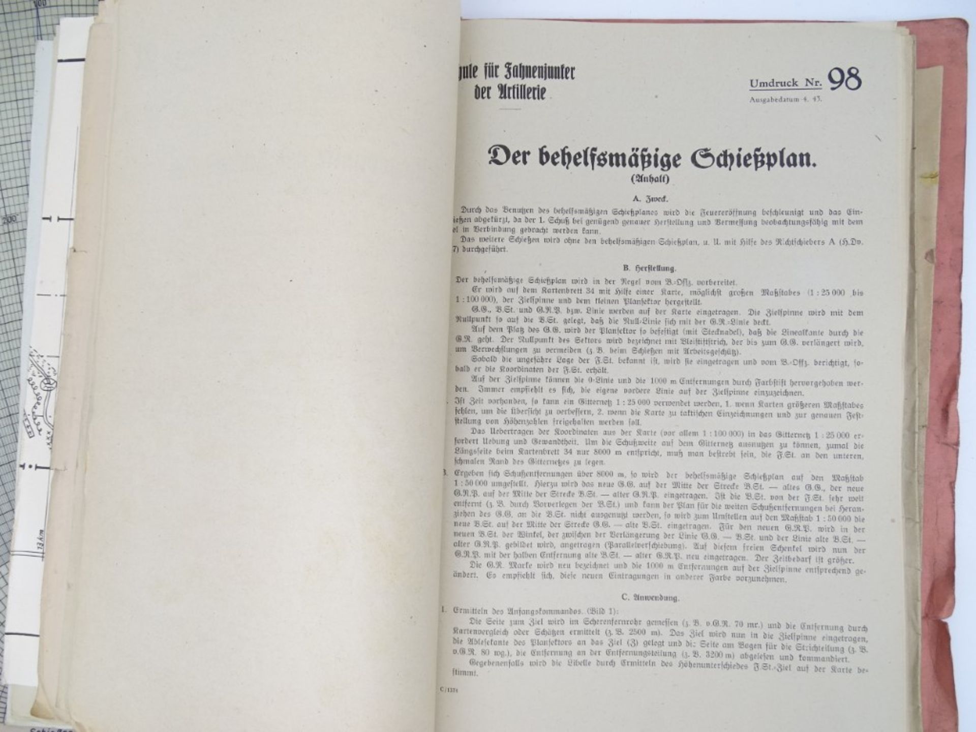 2 Hefte, "Festschrift für Kameradschaftsabend", "Handwerker-Wettkampf" und Mappe mit Lernmaterialie - Bild 4 aus 6