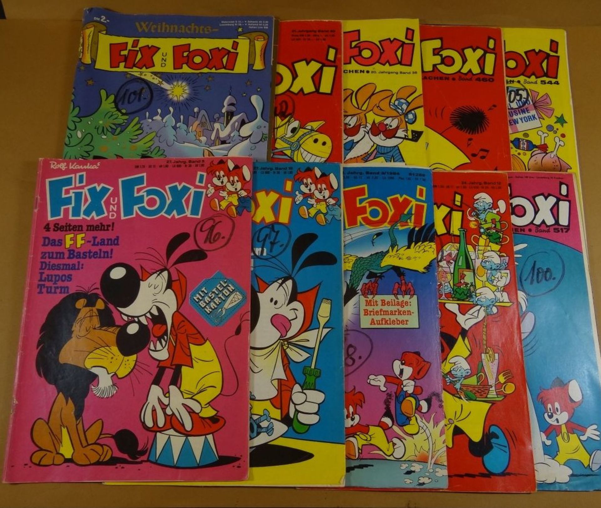 23x Fix&Foxi Hefte,  ca. 1980 - Bild 3 aus 4