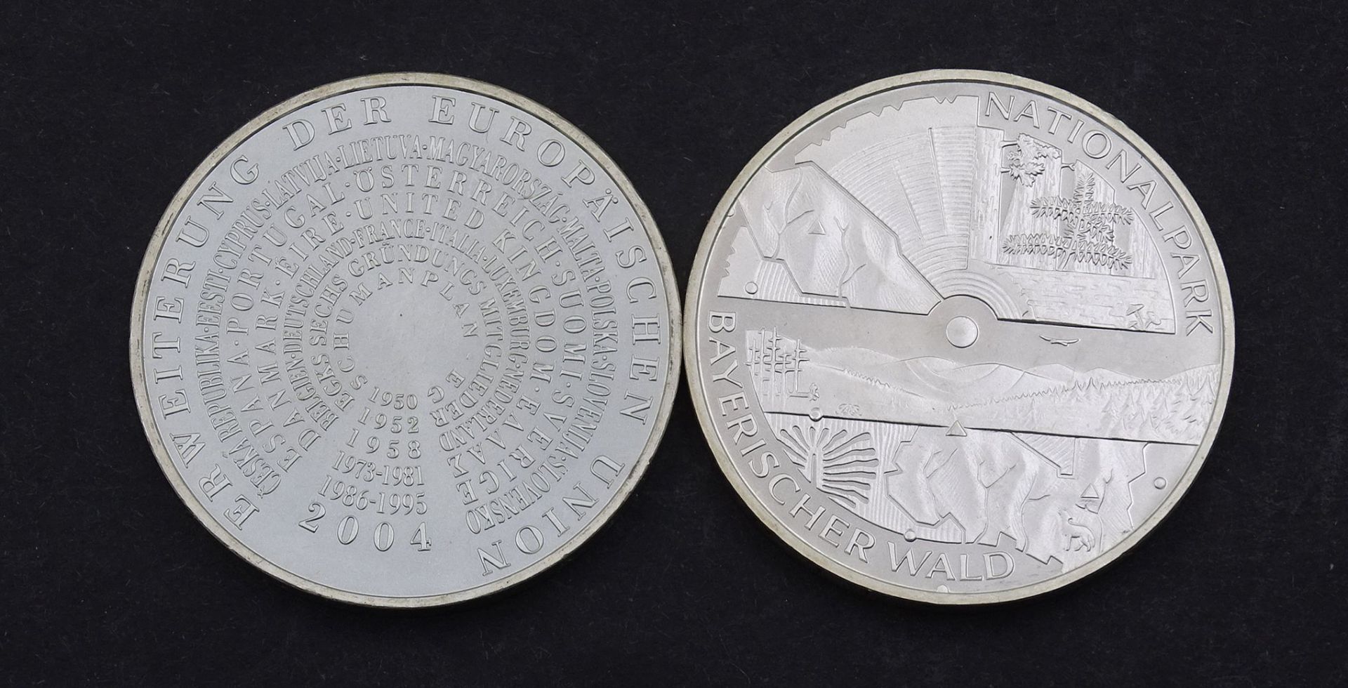 2x 10 Euro Münzen, 2004 / 2005 - Image 2 of 2