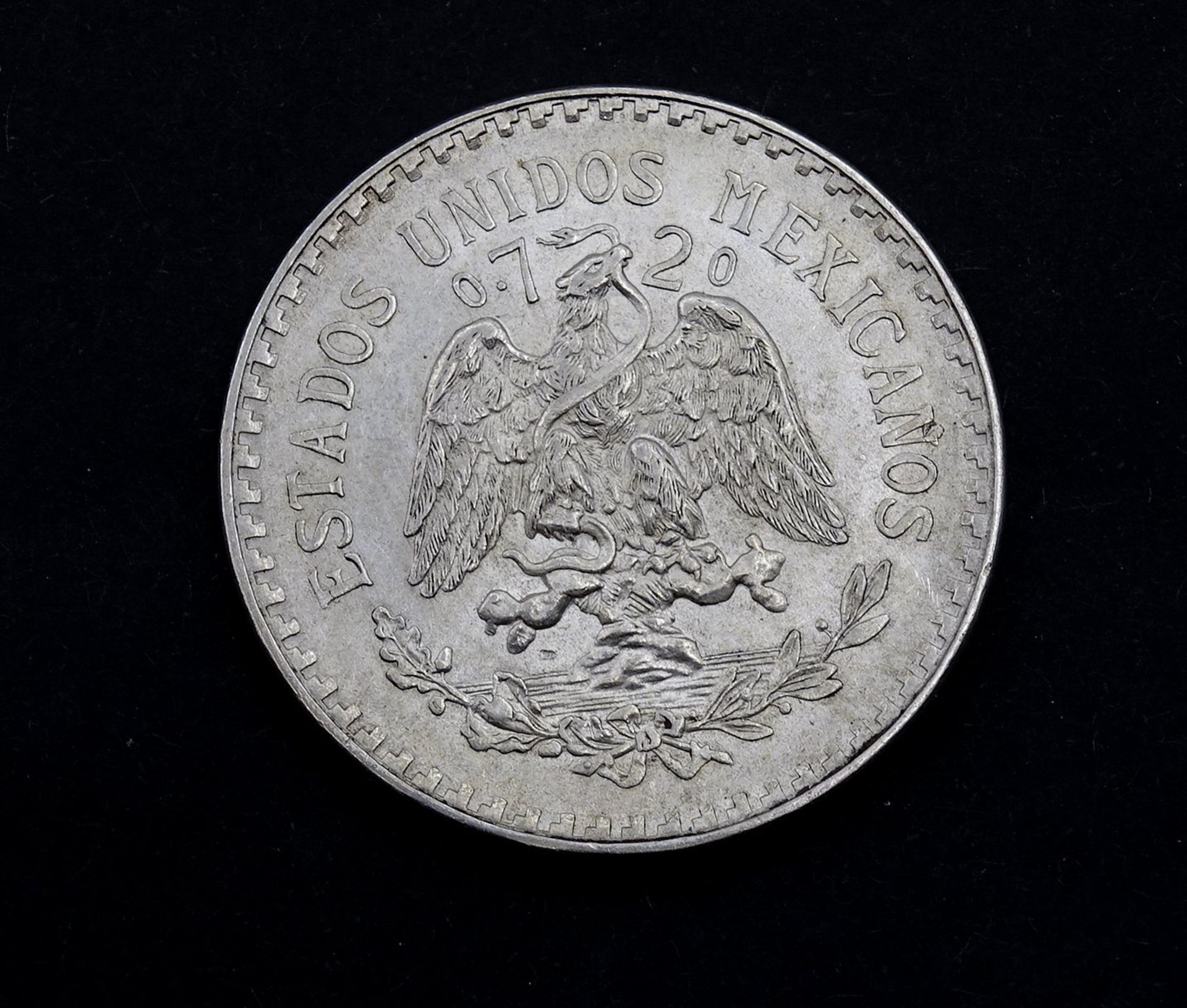 Un Peso 1945 Mexico, D. 34,0mm, 16,7g. - Image 2 of 2