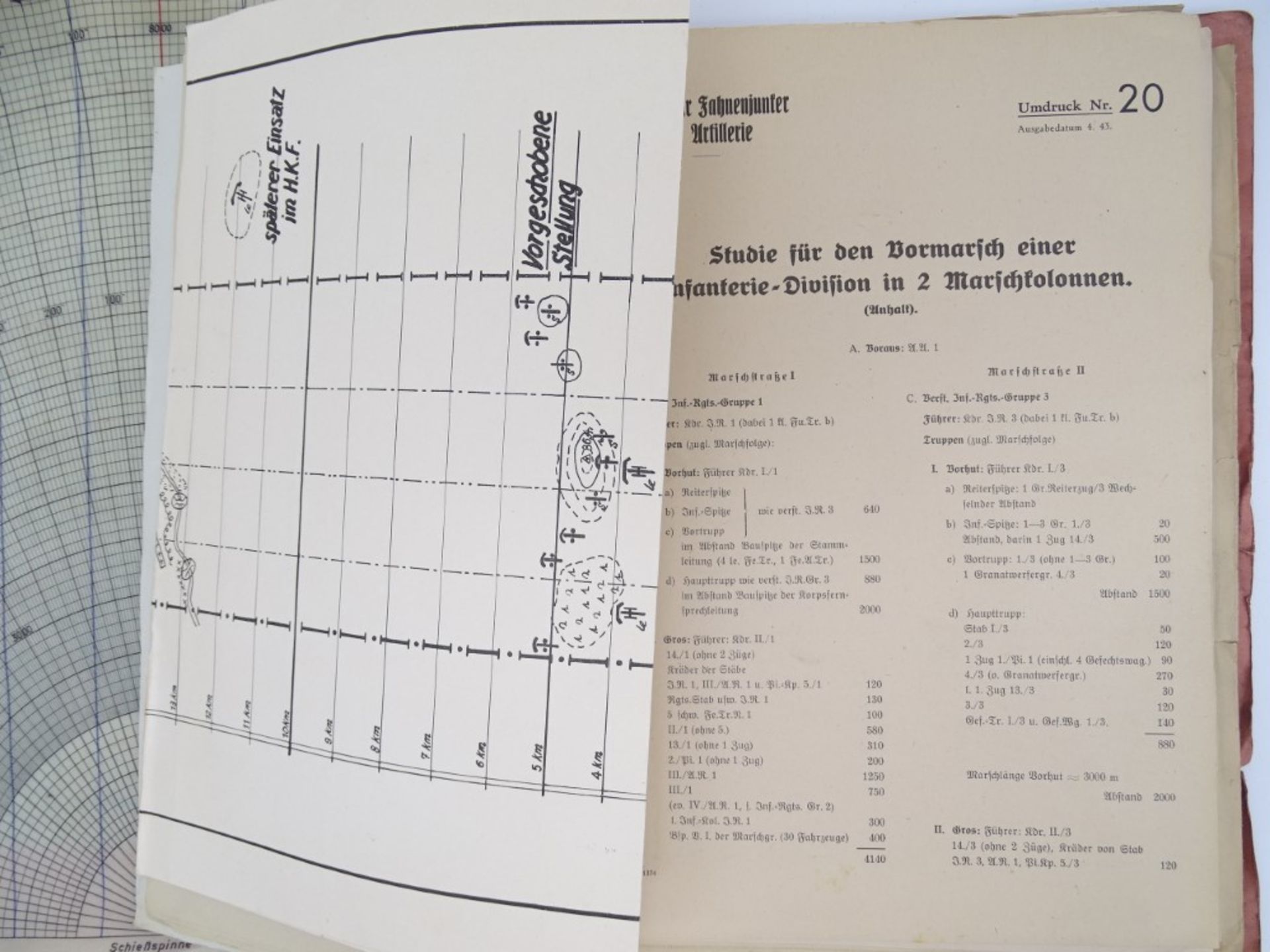 2 Hefte, "Festschrift für Kameradschaftsabend", "Handwerker-Wettkampf" und Mappe mit Lernmaterialie - Bild 3 aus 6