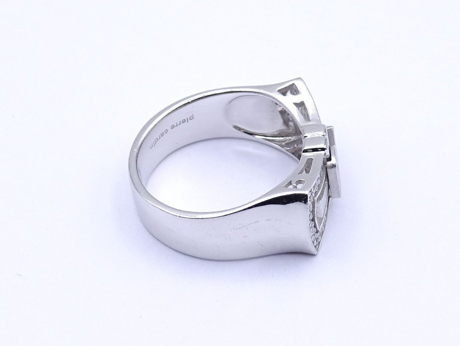 Pierre Cardin Ring, Sterling Silber 0.925, 8,0g., RG 60 - Image 3 of 3