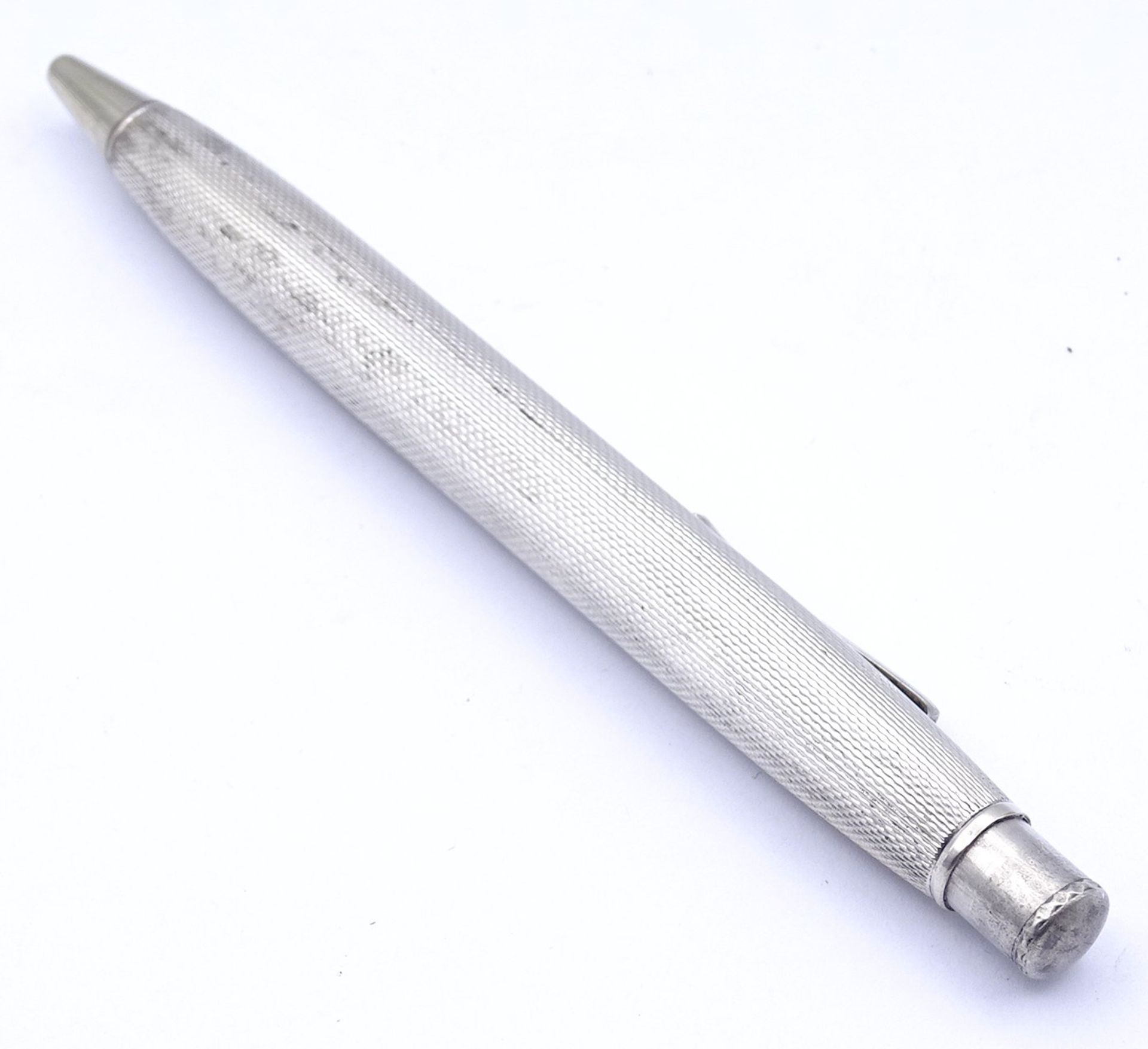 Bleistifthalter aus 900er Silber, L. 11,5cm, 20,5g. - Image 3 of 3